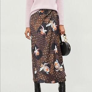 Topshop Orchid Maxi Skirt size 10